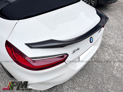 TR Style Carbon Fiber Trunk Spoiler Fits For 2019-2024 BMW G29 Z4 Only