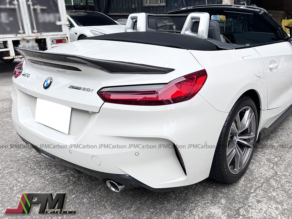 TR Style Carbon Fiber Trunk Spoiler Fits For 2019-2024 BMW G29 Z4 Only