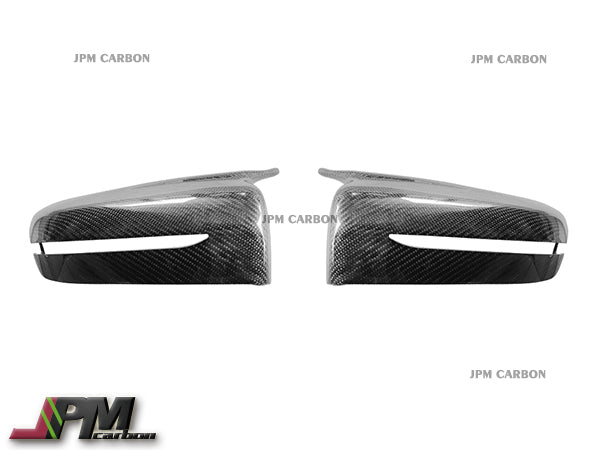 [JPMCarbon] M Style Carbon Fiber Replacement Mirror Covers Fits For 2017-2023 BMW G30 5-Series Sedan