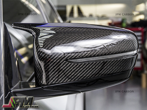 [JPMCarbon] M Style Carbon Fiber Replacement Mirror Covers Fits For 2017-2023 BMW G30 5-Series Sedan