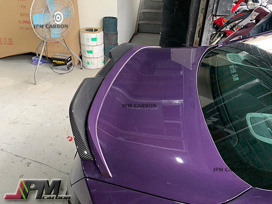 [JPMCarbon] M Performance Style Carbon Fiber Trunk Spoiler Fits For 2022-2025 BMW G42 2-Series Coupe & G87 M2 Only