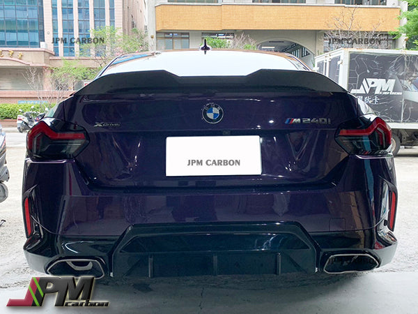 [JPMCarbon] M Performance Style Carbon Fiber Trunk Spoiler Fits For 2022-2025 BMW G42 2-Series Coupe & G87 M2 Only