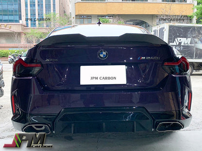[JPMCarbon] M Performance Style Carbon Fiber Trunk Spoiler Fits For 2022-2025 BMW G42 2-Series Coupe & G87 M2 Only