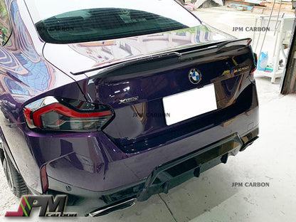 [JPMCarbon] M Performance Style Carbon Fiber Trunk Spoiler Fits For 2022-2025 BMW G42 2-Series Coupe & G87 M2 Only