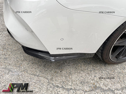 [JPMCarbon] OEM Style Dry Carbon Rear Splitter lips Fits For 2021-2024 BMW G80 M3 Only