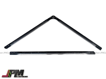 [JPMCarbon] Dry Carbon Fiber Strut Bar Brace Set Fits For 2020-2025 BMW G80 M3 / G82 M4 Only