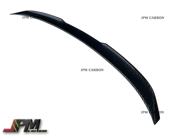 OEM Style Carbon Fiber Trunk Spoiler Fits For 2020-2024 BMW G80 M3 Only
