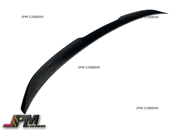 OEM Style Carbon Fiber Trunk Spoiler Fits For 2020-2024 BMW G80 M3 Only
