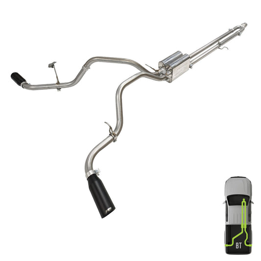 GMC/Chevy, 2014-2018, 5.3L, Stainless - MPI Exhaust Cat-Back Dual Exhaust Kits