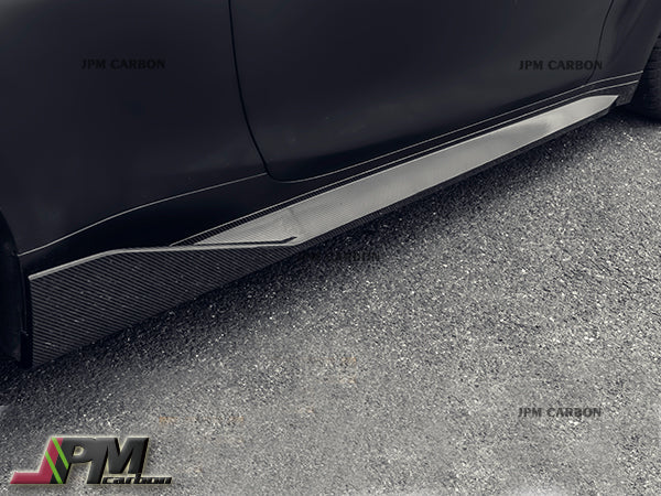 MP Style Dry Carbon Side Skirt Replacement Fits For 2021-2024 BMW G82 M4 Only