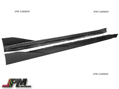 MP Style Dry Carbon Side Skirt Replacement Fits For 2021-2024 BMW G82 M4 Only