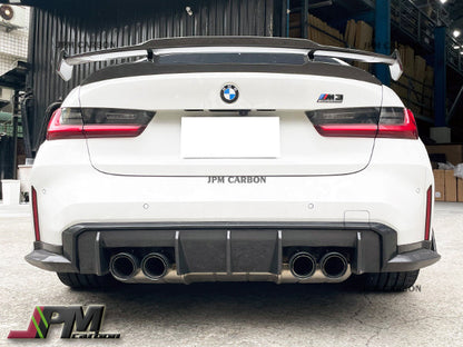 MP Style Dry Carbon Trunk Spoiler Fits For 2021-2024 BMW G80 M3 & G82 M4