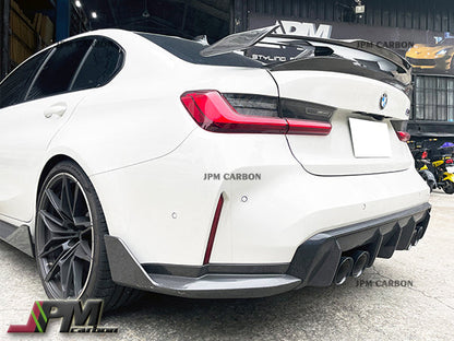 MP Style Dry Carbon Trunk Spoiler Fits For 2021-2024 BMW G80 M3 & G82 M4