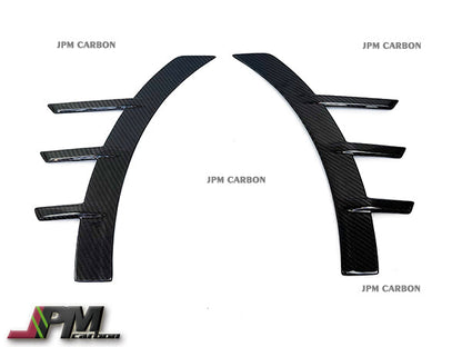 [JPMCarbon] M Performance Style Dry Carbon Front Fender Arch Trim Covers Fits For 2022-2025 BMW G87 M2 Only