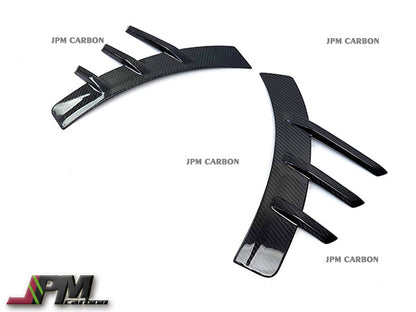 [JPMCarbon] M Performance Style Dry Carbon Rear Fender Arch Trim Covers Fits For 2022-2025 BMW G87 M2 Only