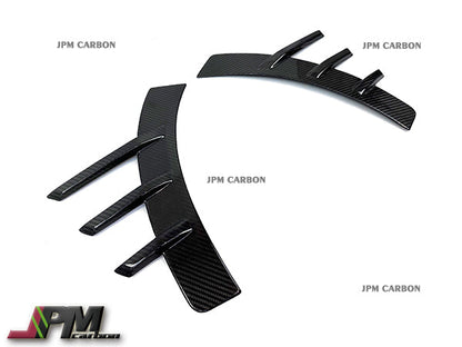 [JPMCarbon] M Performance Style Dry Carbon Rear Fender Arch Trim Covers Fits For 2022-2025 BMW G87 M2 Only