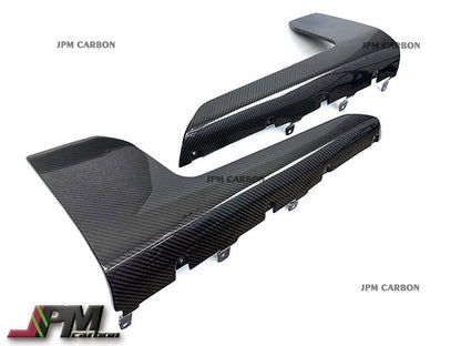 [JPMCarbon] M Performance Style Dry Carbon Side Skirt Add-on Lips Fits For 2022-2025 BMW G87 M2 Only