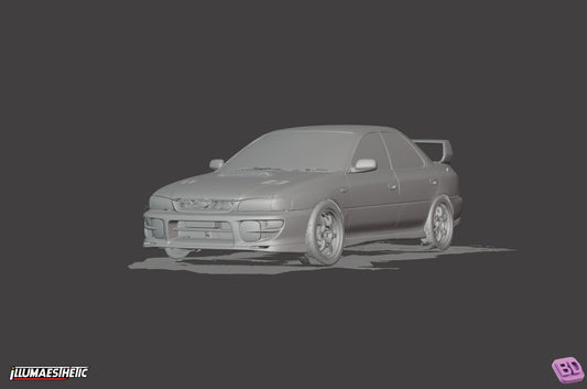 Subaru Impreza WRX STI (GC8) 3D Scan (1992-2000)
