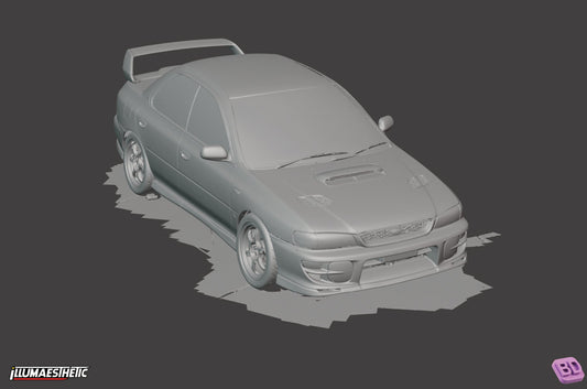 Subaru Impreza WRX STI (GC8) 3D Scan (1992-2000)