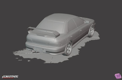 Subaru Impreza WRX STI (GC8) 3D Scan (1992-2000)