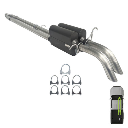 GMC/Chevy, 2019-2026, 5.3L - MPI Bullnoze Exhaust Series