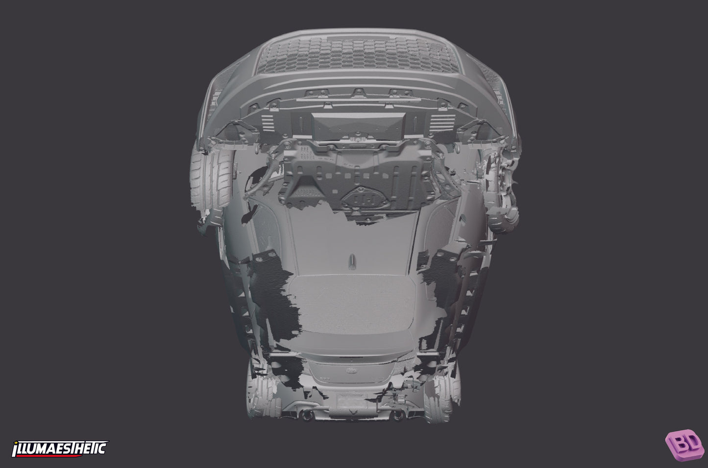 Subaru BRZ / Toyota GR86 (ZD8 / ZN8) 3D Scan (2022+)
