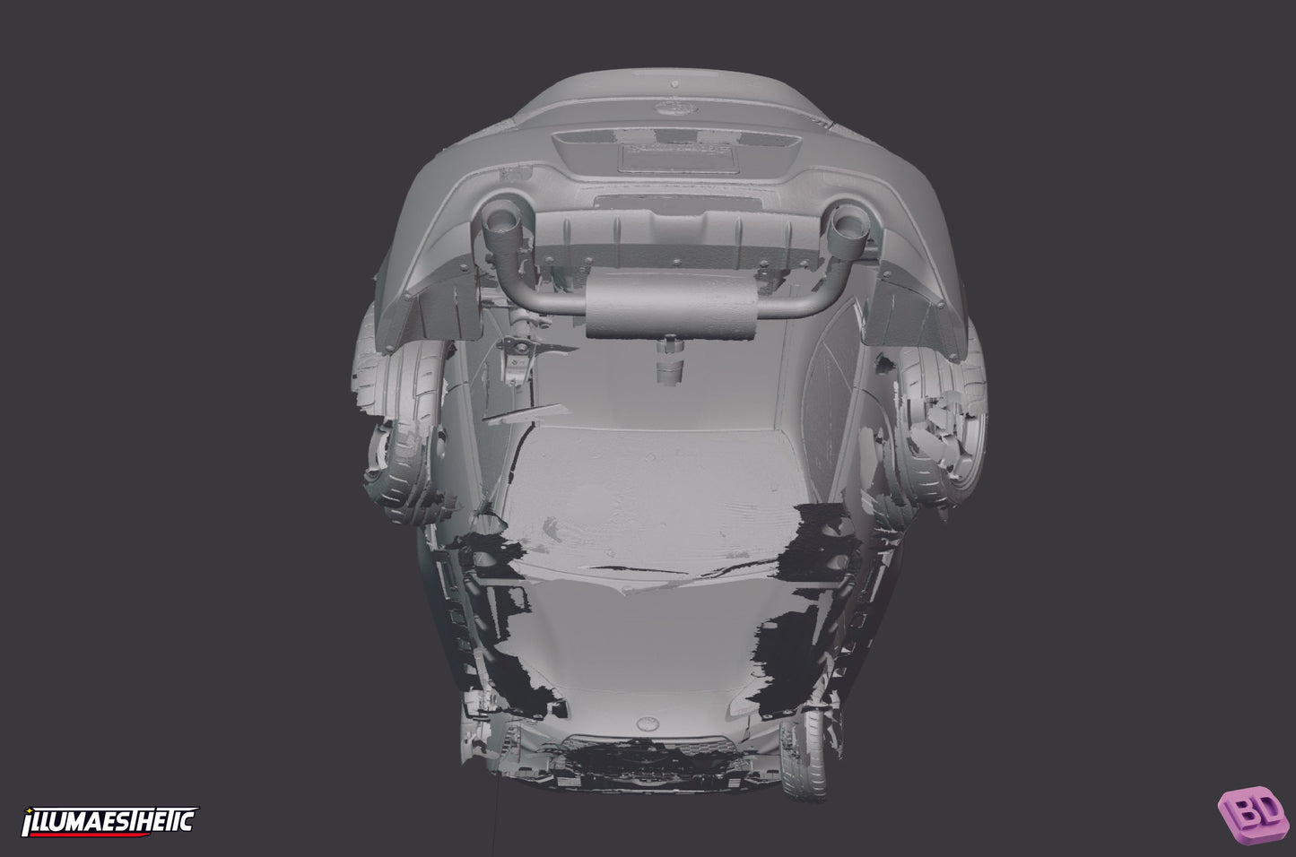 Subaru BRZ / Toyota GR86 (ZD8 / ZN8) 3D Scan (2022+)