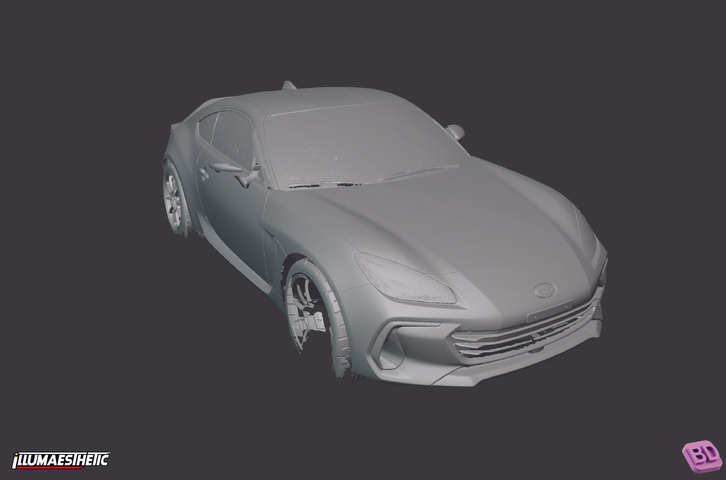 Subaru BRZ / Toyota GR86 (ZD8 / ZN8) 3D Scan (2022+)