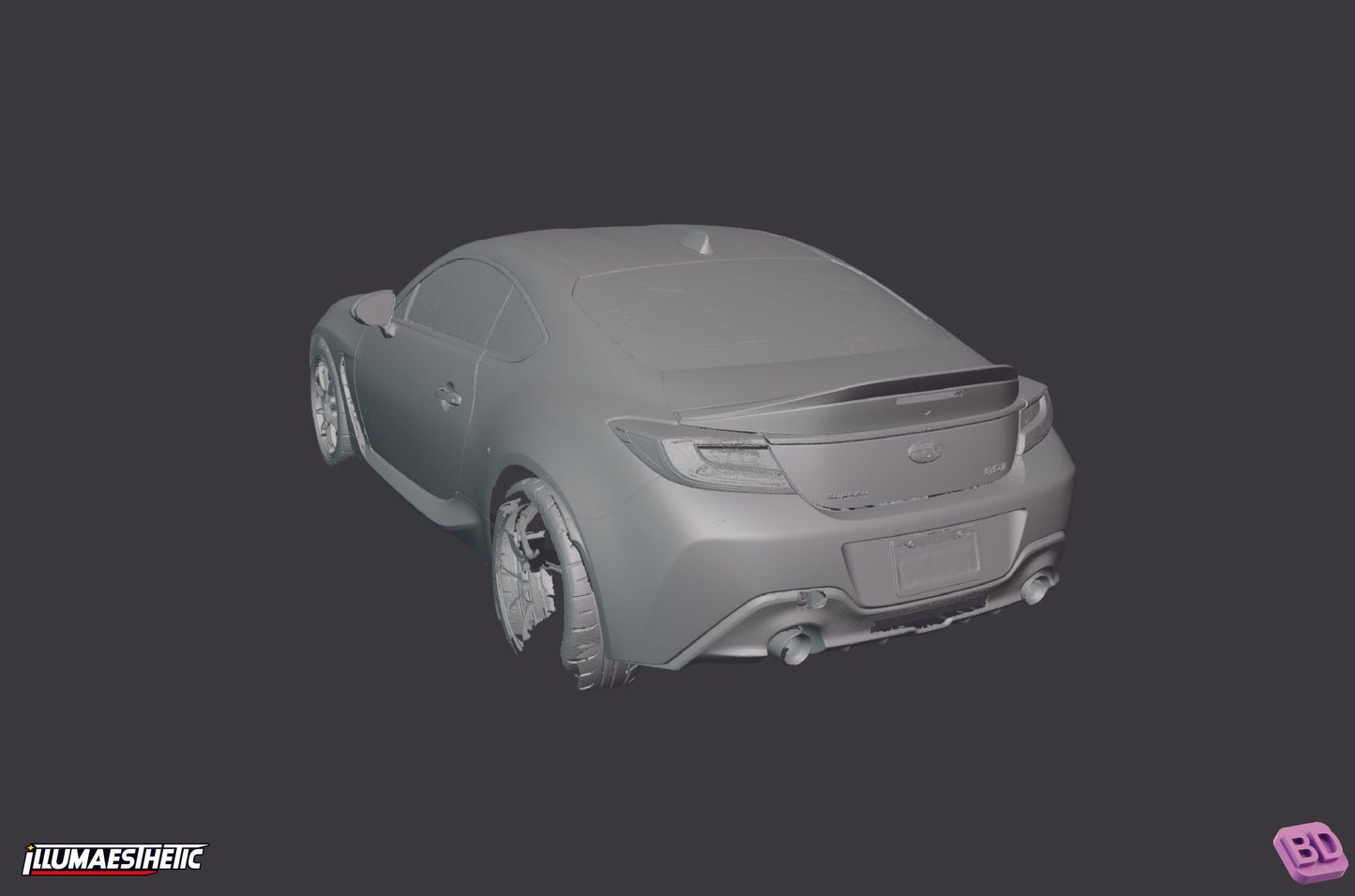 Subaru BRZ / Toyota GR86 (ZD8 / ZN8) 3D Scan (2022+)