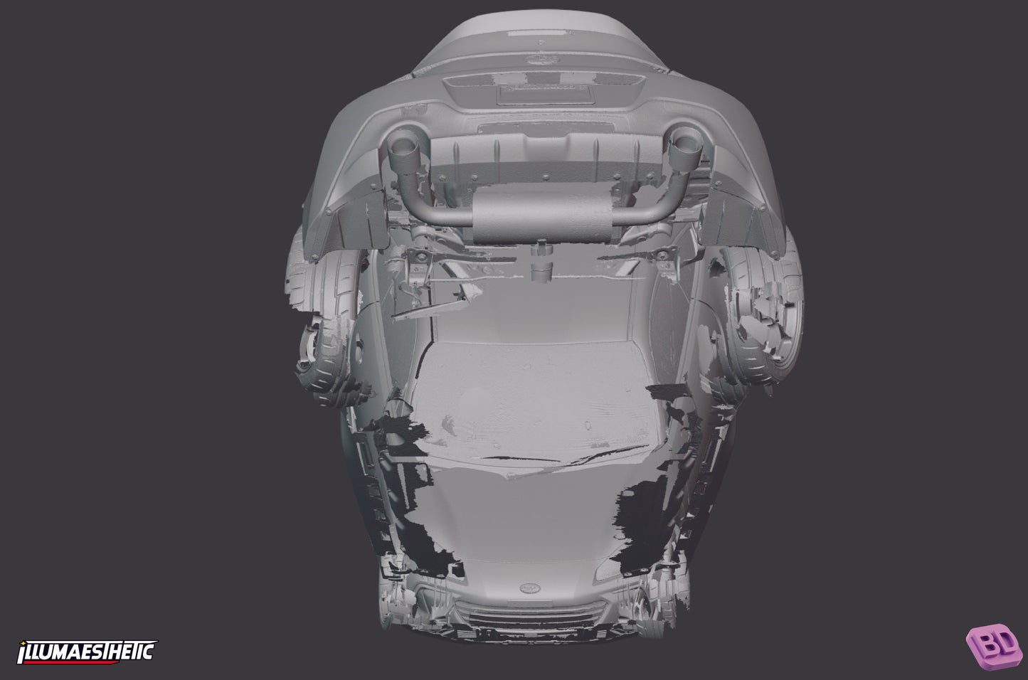 Subaru BRZ / Toyota GR86 (ZD8 / ZN8) 3D Scan (2022+)