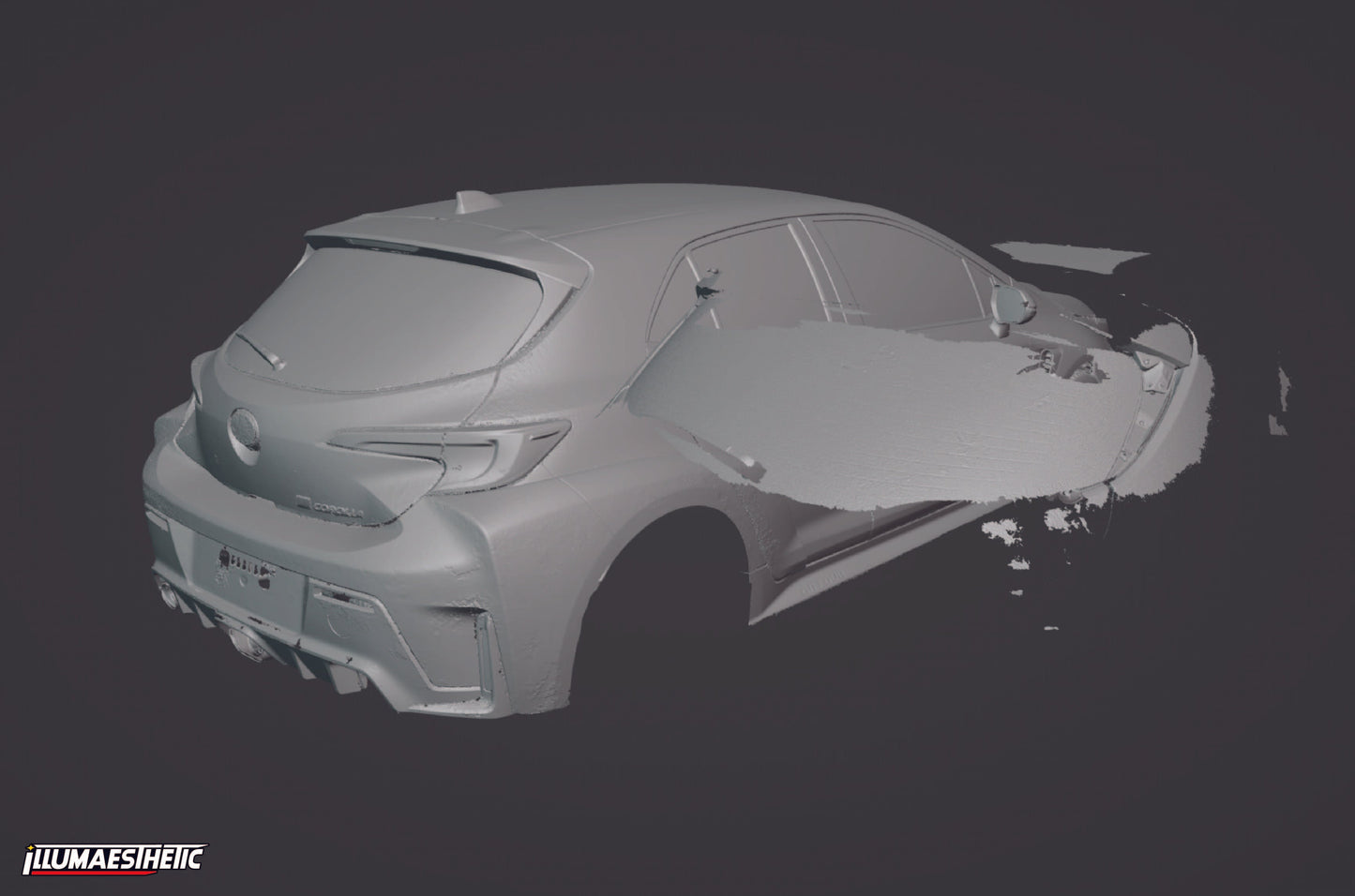 Toyota GR Corolla (GZEA14) 3D Scan (2023+)