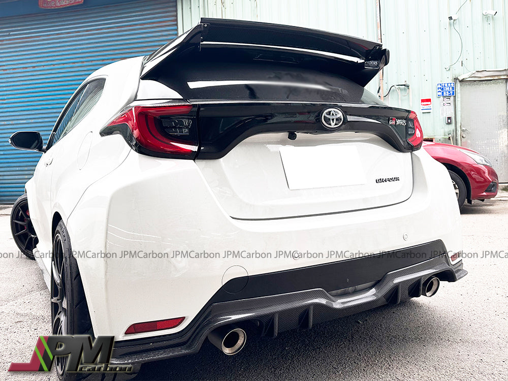 [JPMCarbon] VR Style Carbon Fiber Rear Roof Spoiler Fits For 2020-2024 Toyota GR Yaris Only