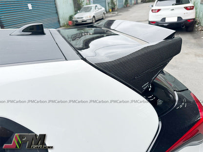 [JPMCarbon] VR Style Carbon Fiber Rear Roof Spoiler Fits For 2020-2024 Toyota GR Yaris Only