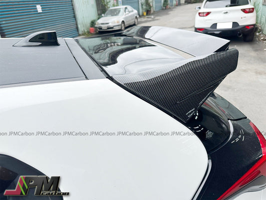 [JPMCarbon] VR Style Carbon Fiber Rear Roof Spoiler Fits For 2020-2024 Toyota GR Yaris Only