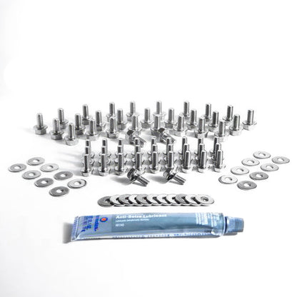 JDC Stainless Steel Under-Body Replacement Hardware Kit (Nissan R35 GT-R)