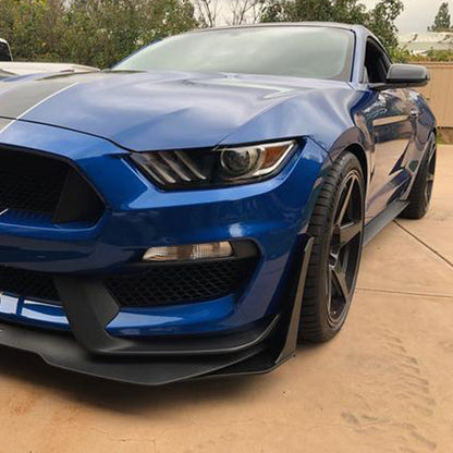 Mustang 15-23 'GT500 Style' Splitter Winglet & Fender Extensions