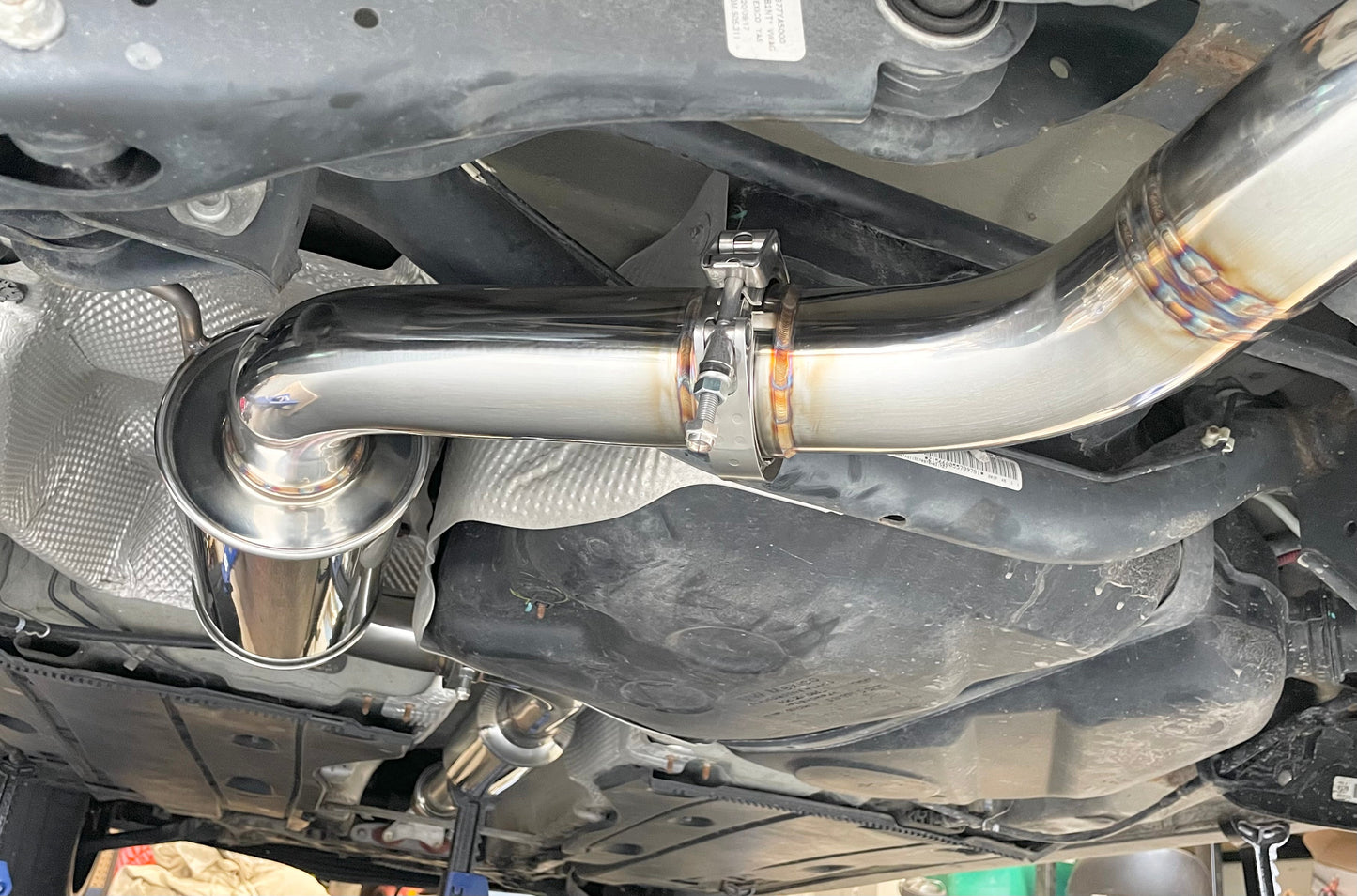 CCdesign **MK7** VW Golf GTI 3" Single Exit Catback Exhaust (Driver Side)