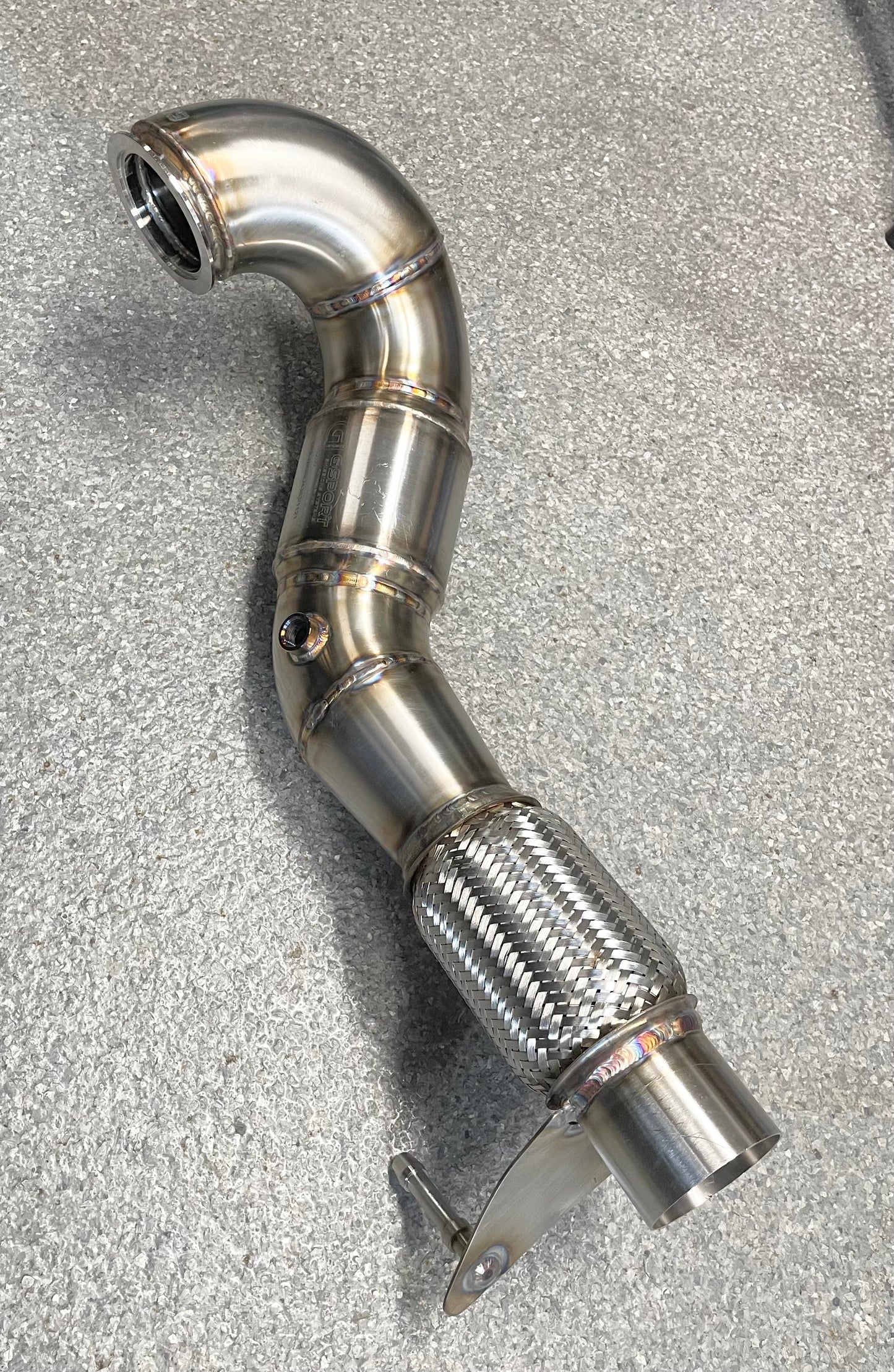 CCdesign 4" GESi Catted Downpipe MK7/7.5 VW GTI/Jetta 2.0T & 8V/8S Audi A3 FWD