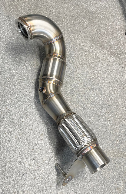 CCdesign 4" GESi Catted Downpipe MK7/7.5 VW GTI/Jetta 2.0T & 8V/8S Audi A3 FWD
