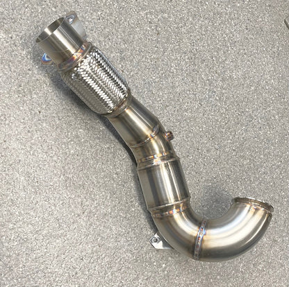 CCdesign 4" GESi Catted Downpipe MK7/7.5 VW GTI/Jetta 2.0T & 8V/8S Audi A3 FWD