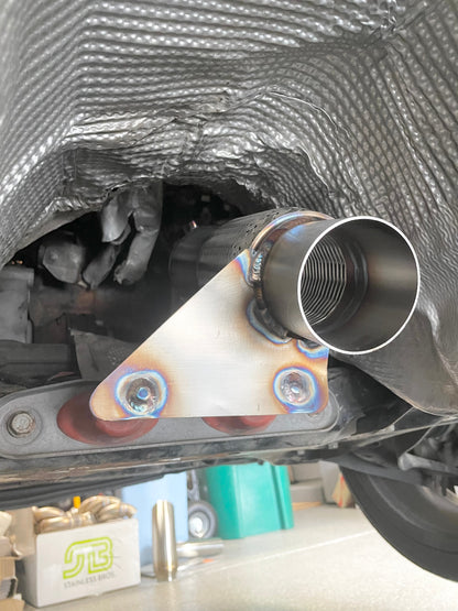 CCdesign 4" Downpipe MK7/7.5 VW GTI/Jetta 2.0T & 8V/8S Audi A3 FWD