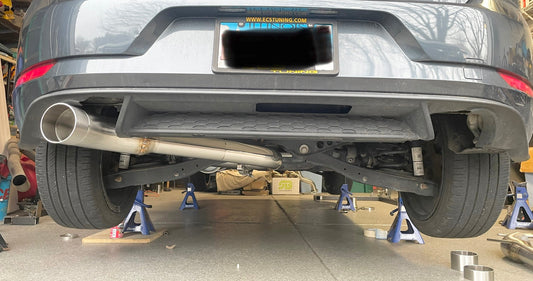 CCdesign **MK7.5** VW Golf GTI 3" Single Exit Catback Exhaust (Driver Side)
