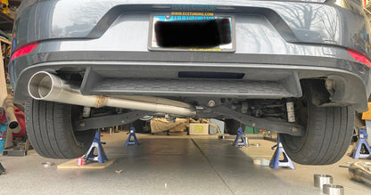 CCdesign **MK7** VW Golf GTI 3" Single Exit Catback Exhaust (Driver Side)