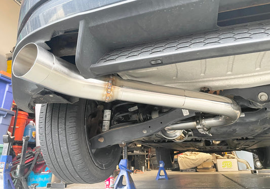 CCdesign **MK7** VW Golf GTI 3" Single Exit Catback Exhaust (Driver Side)