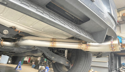 CCdesign **MK7** VW Golf GTI 3" Single Exit Catback Exhaust (Passenger Side)