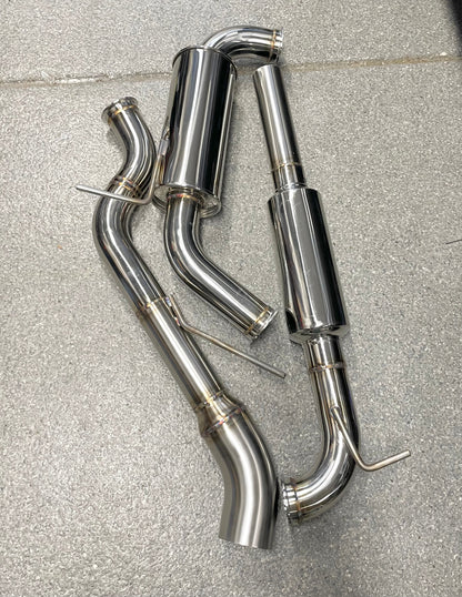 CCdesign **MK7** VW Golf GTI 3" Single Exit Catback Exhaust (Passenger Side)