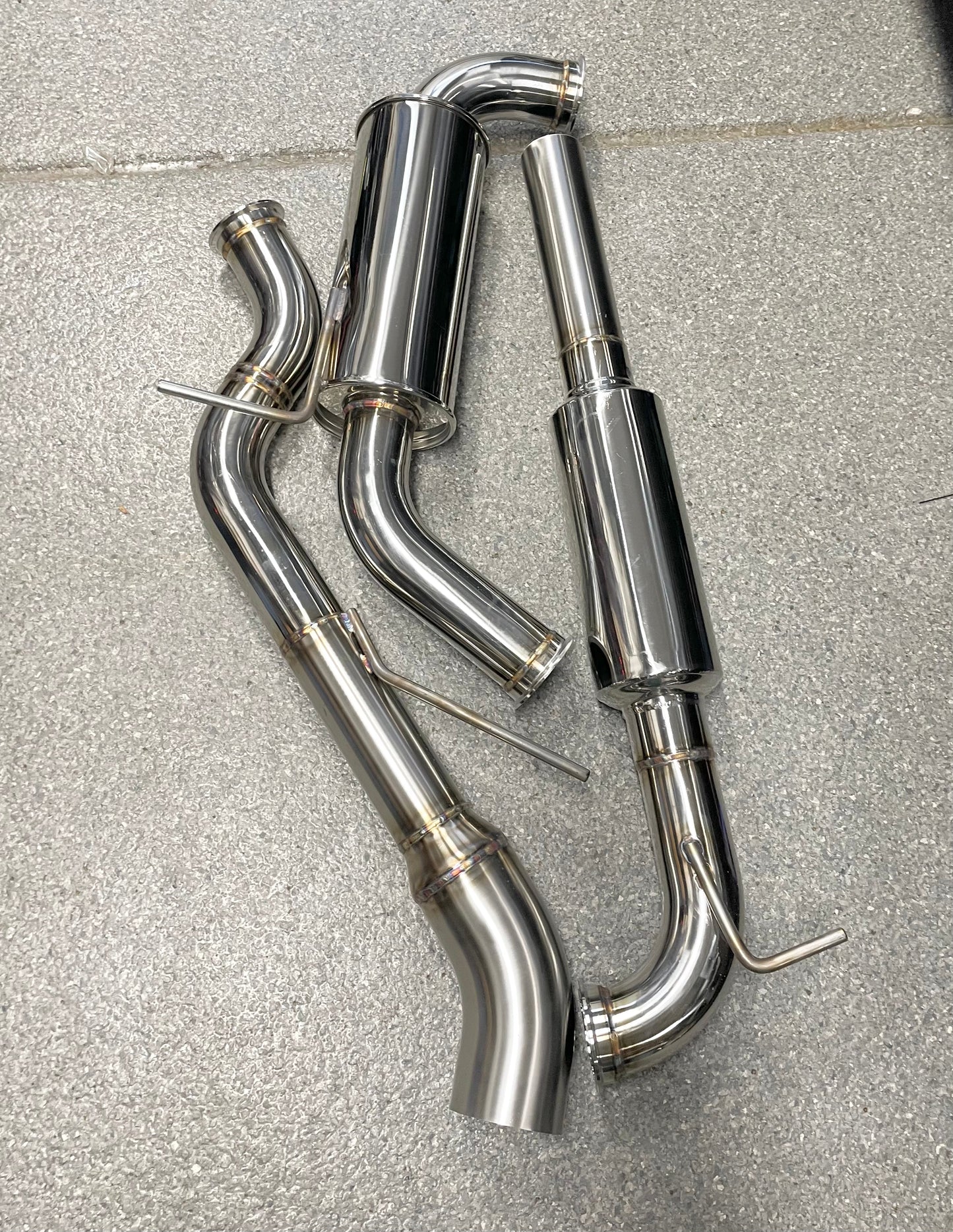 CCdesign **MK7.5** VW Golf GTI 3" Single Exit Catback Exhaust (Passenger Side)