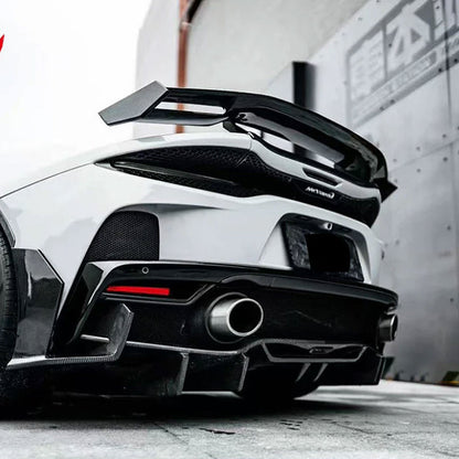 MSO Style Dry Carbon Fiber Rear Spoiler Wing for McLaren GT