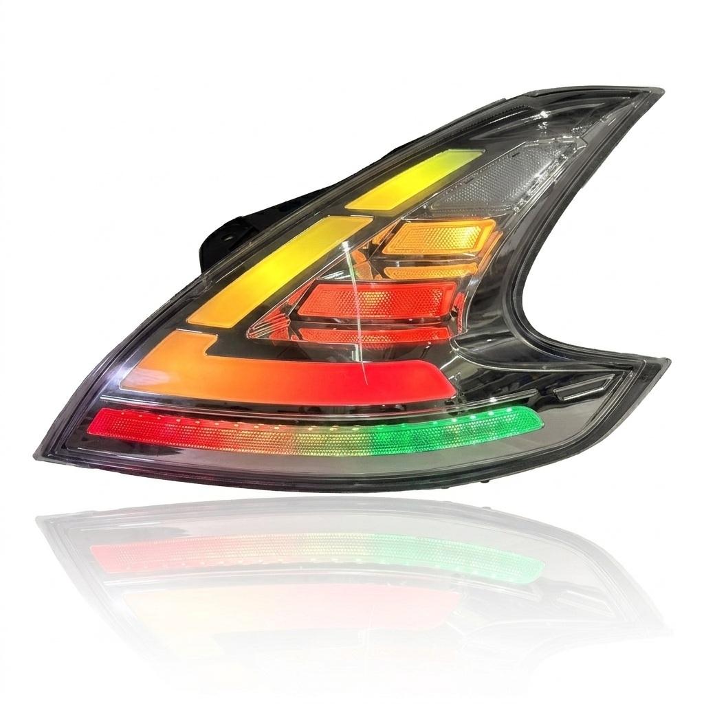 NTXGlow RGB CLEAR tail lights (2009 - 2021 Nissan 370z)