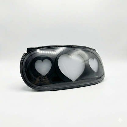 NTXGlow Diffused Heart Tail Lights (1990-1997 Na Mazda Miata)